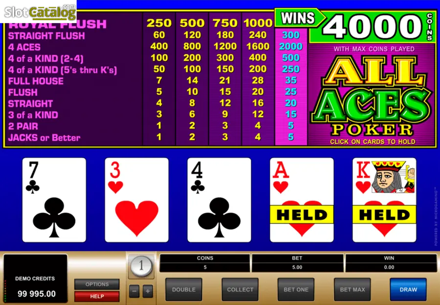 All Aces Poker All Aces Poker