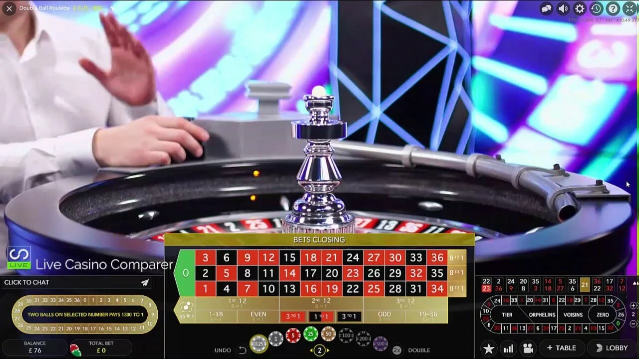 Double Ball Roulette Double Ball Roulette