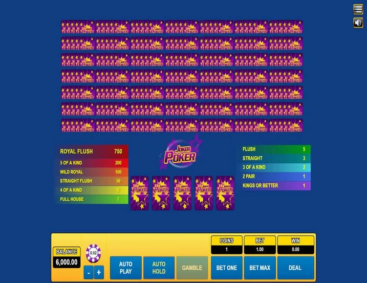 Joker Poker 50 Hand Joker Poker 50 Hand