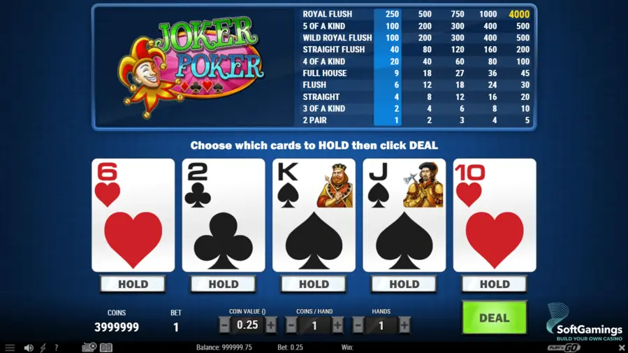 Joker poker Joker poker
