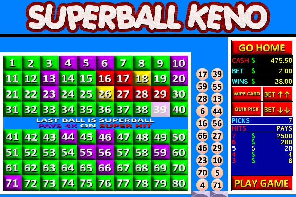 Super Keno Super Keno